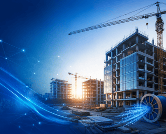 Fibre internet built for apartment buildings.